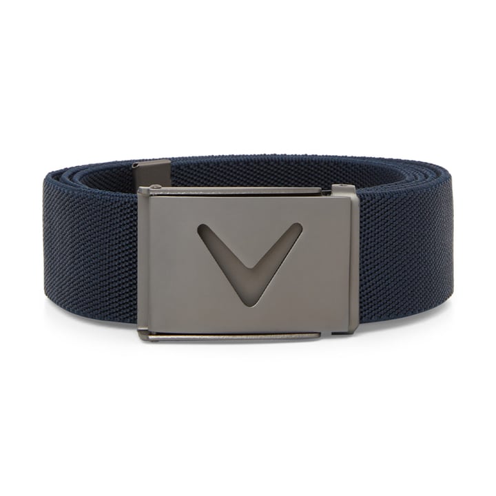 M V-Logo Web Belt Bleu Callaway