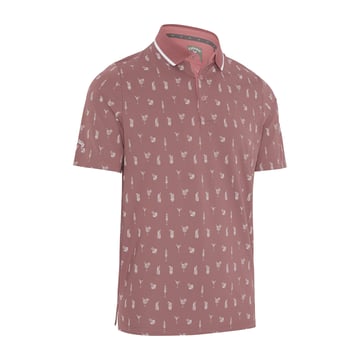 Geo Cocktail Print Polo Callaway