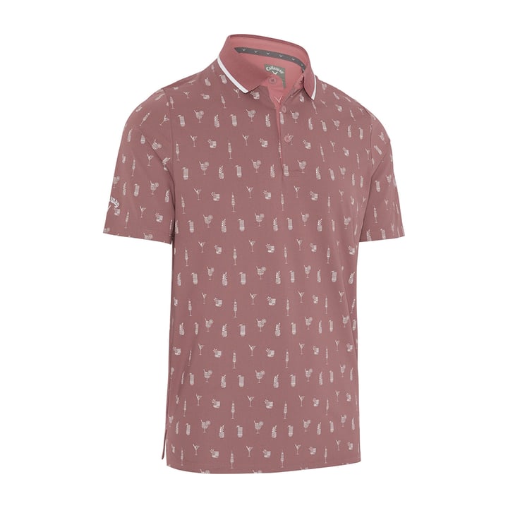 Geo Cocktail Print Polo Callaway