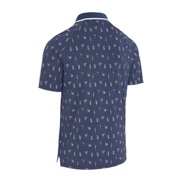 Geo Cocktail Print Polo Blå Callaway Geo Cocktail Print Polo Blå Callaway