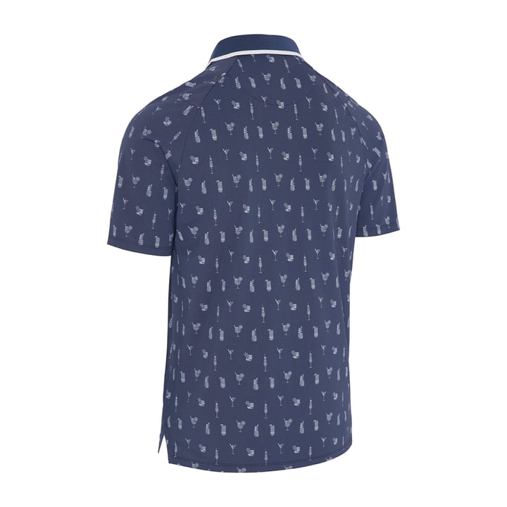 Geo Cocktail Print Polo Blå Callaway Geo Cocktail Print Polo Blå Callaway