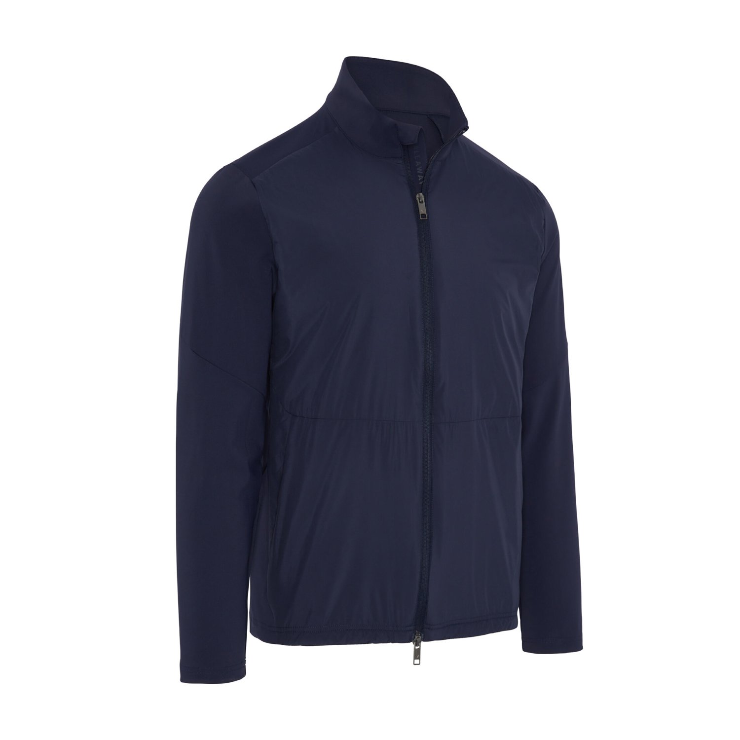 Mixed Media Pullover Bleu