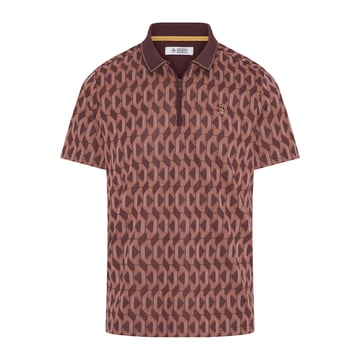 OP All Over Jacquard Colour Block Polo Original Penguin