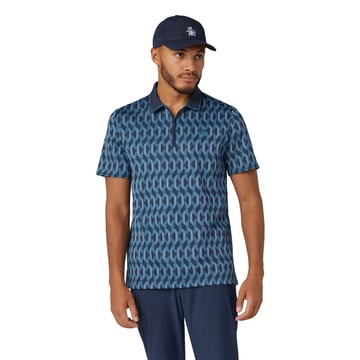 OP All Over Jacquard Colour Block Polo Original Penguin
