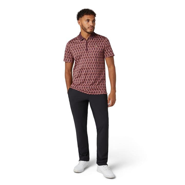 OP All Over Jacquard Colour Block Polo Original Penguin OP All Over Jacquard Colour Block Polo Original Penguin