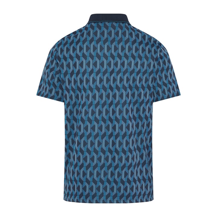 OP All Over Jacquard Colour Block Polo Original Penguin OP All Over Jacquard Colour Block Polo Original Penguin