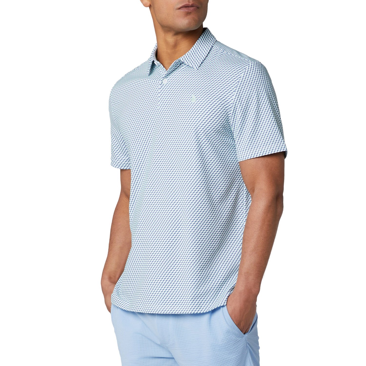 OP Archives Micro Geo Polo Original Penguin OP Archives Micro Geo Polo Original Penguin