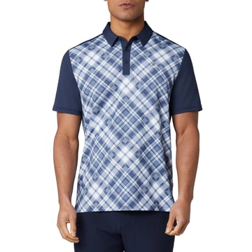 OP 50s Block Madras Plaid Polo Original Penguin