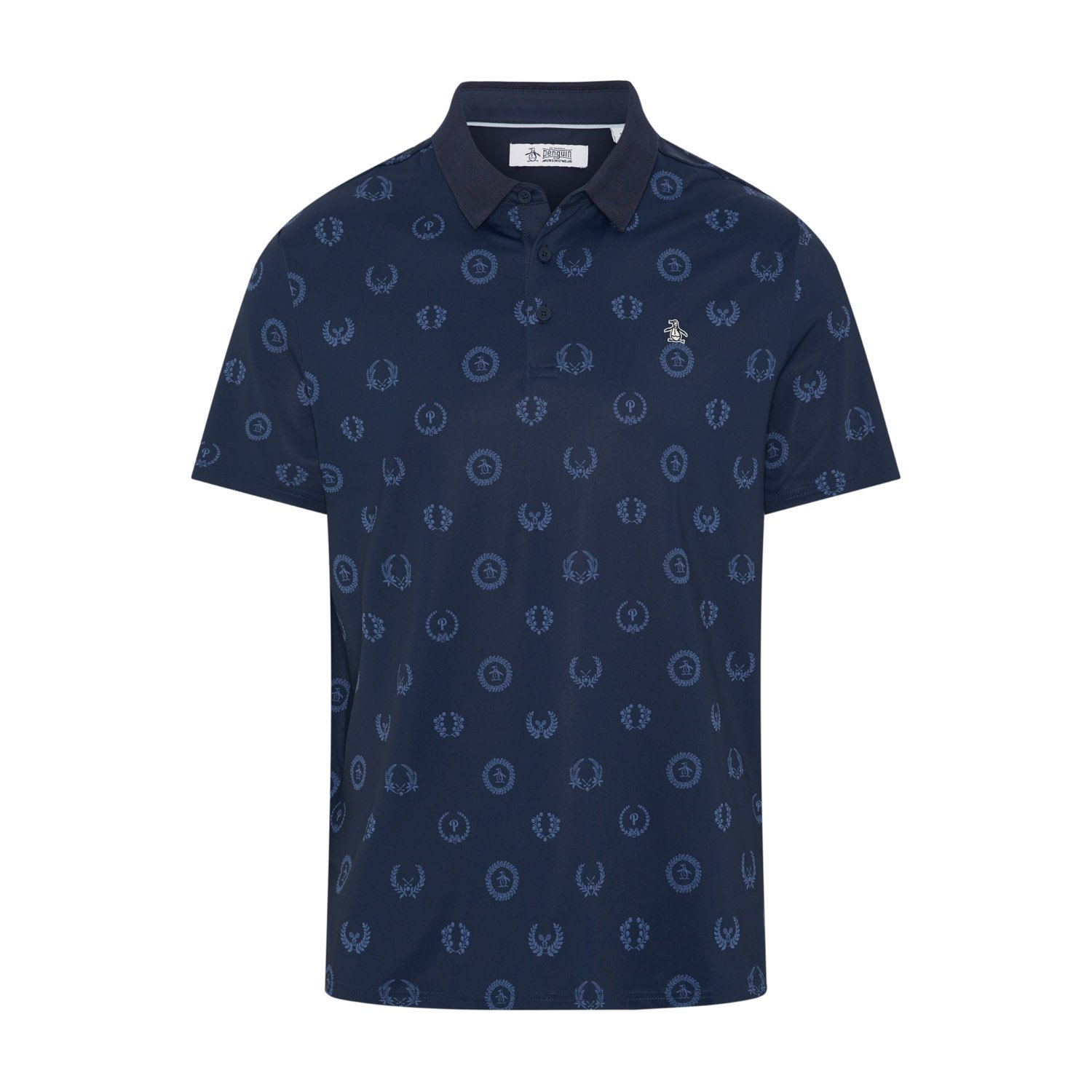 OP Victory Crest Jaquard Polo Original Penguin OP Victory Crest Jaquard Polo Original Penguin