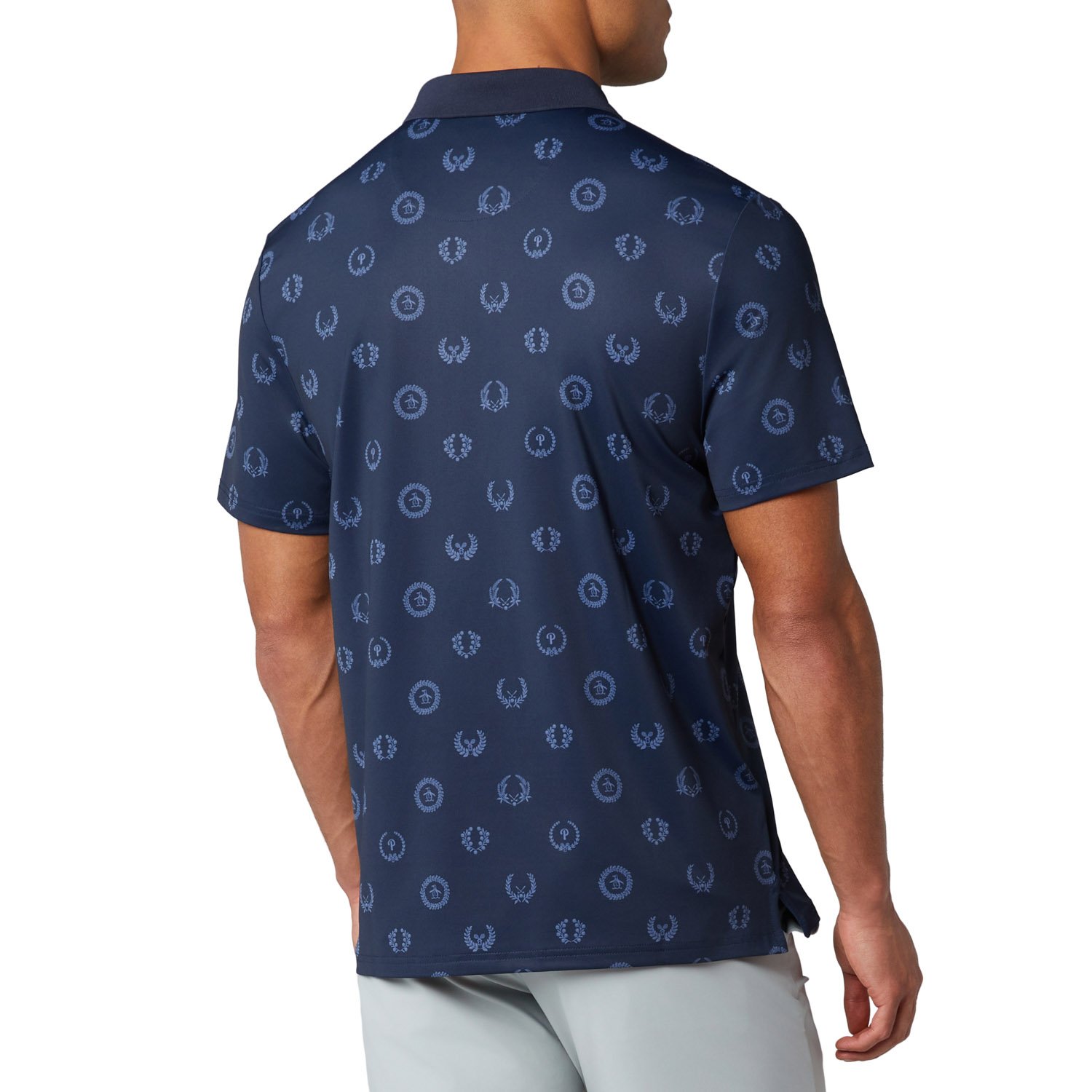 OP Victory Crest Jaquard Polo Original Penguin OP Victory Crest Jaquard Polo Original Penguin