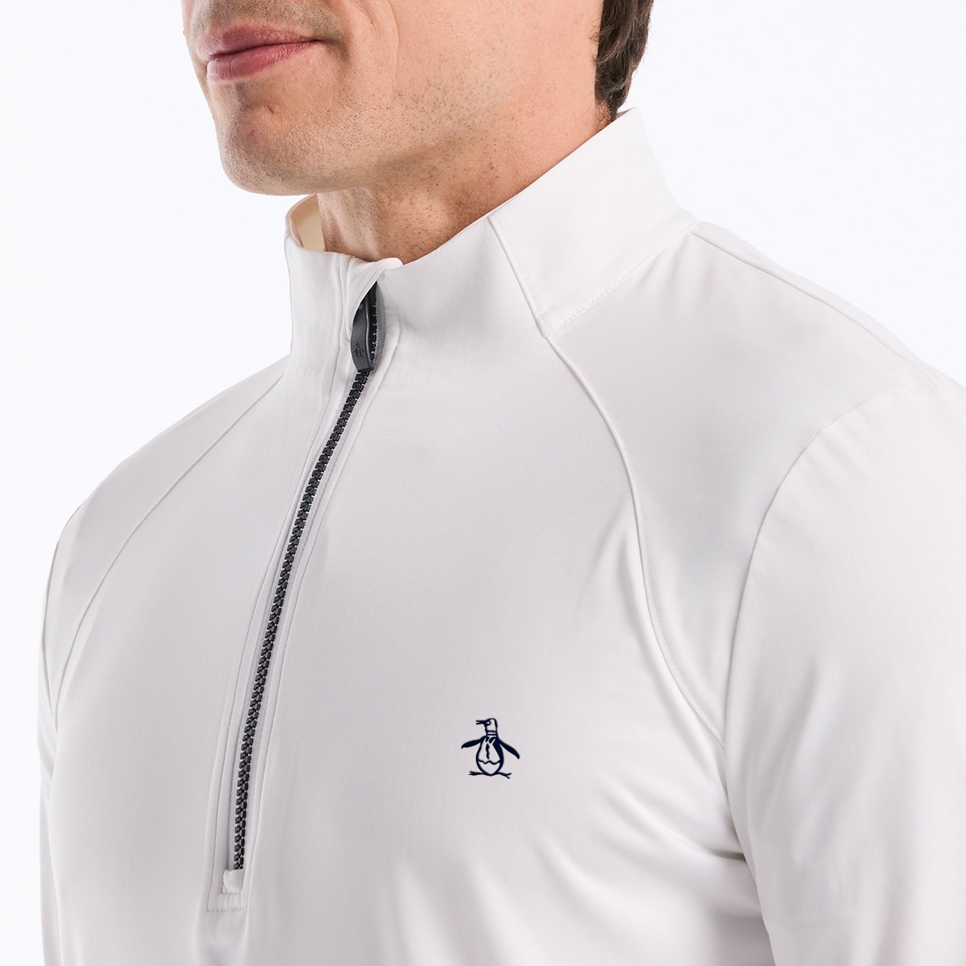 OP Mixed Media 1/4 Zip Pullover Original Penguin