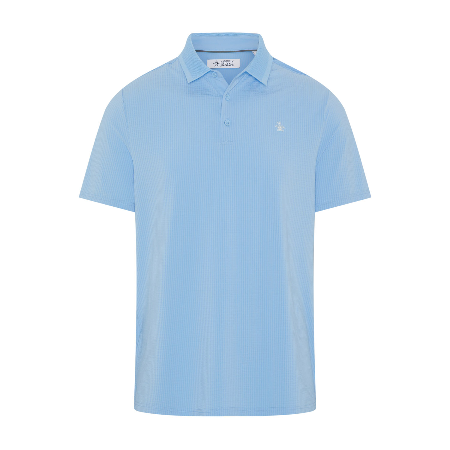 Original Penguin OP Seersucker Drivers Polo Shirt