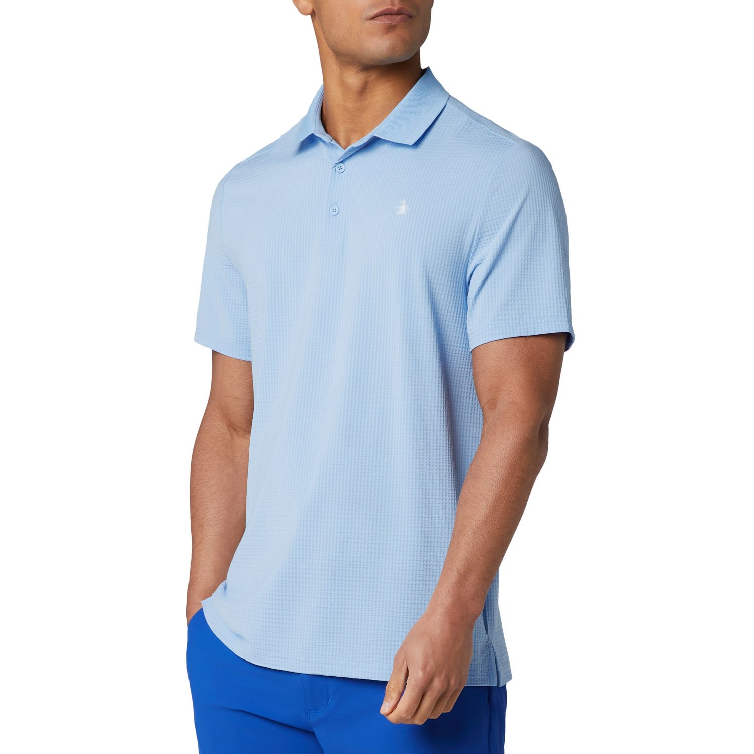 OP Seersucker Drivers Polo Original Penguin