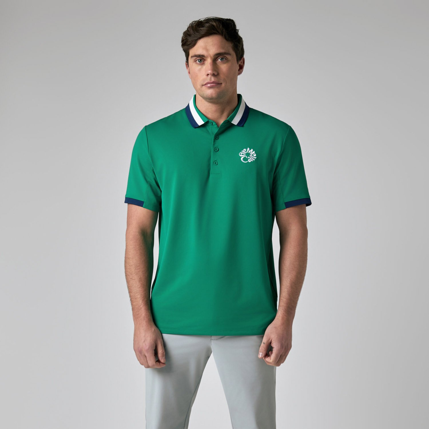 Legacy Ss Striped Rib Collar Callaway