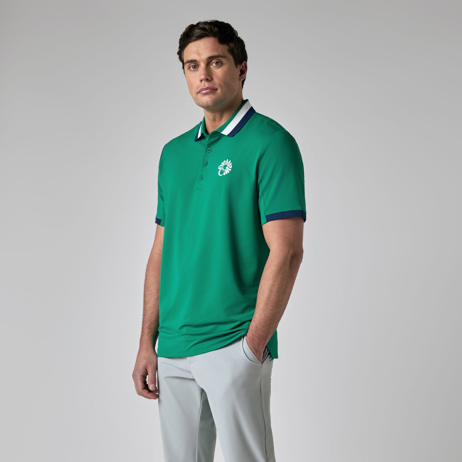 Legacy Ss Striped Rib Collar Callaway