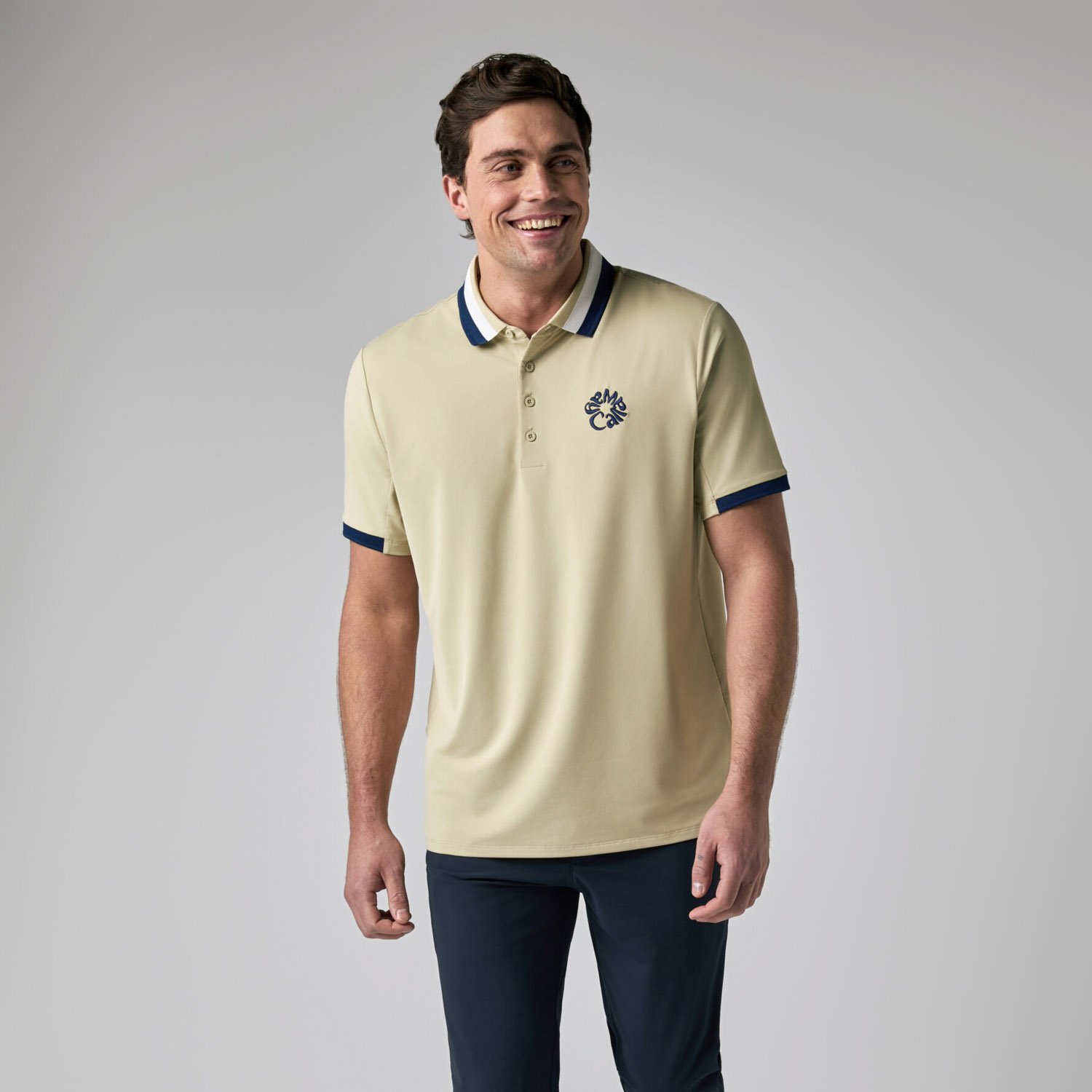 Legacy Ss Striped Rib Collar Callaway