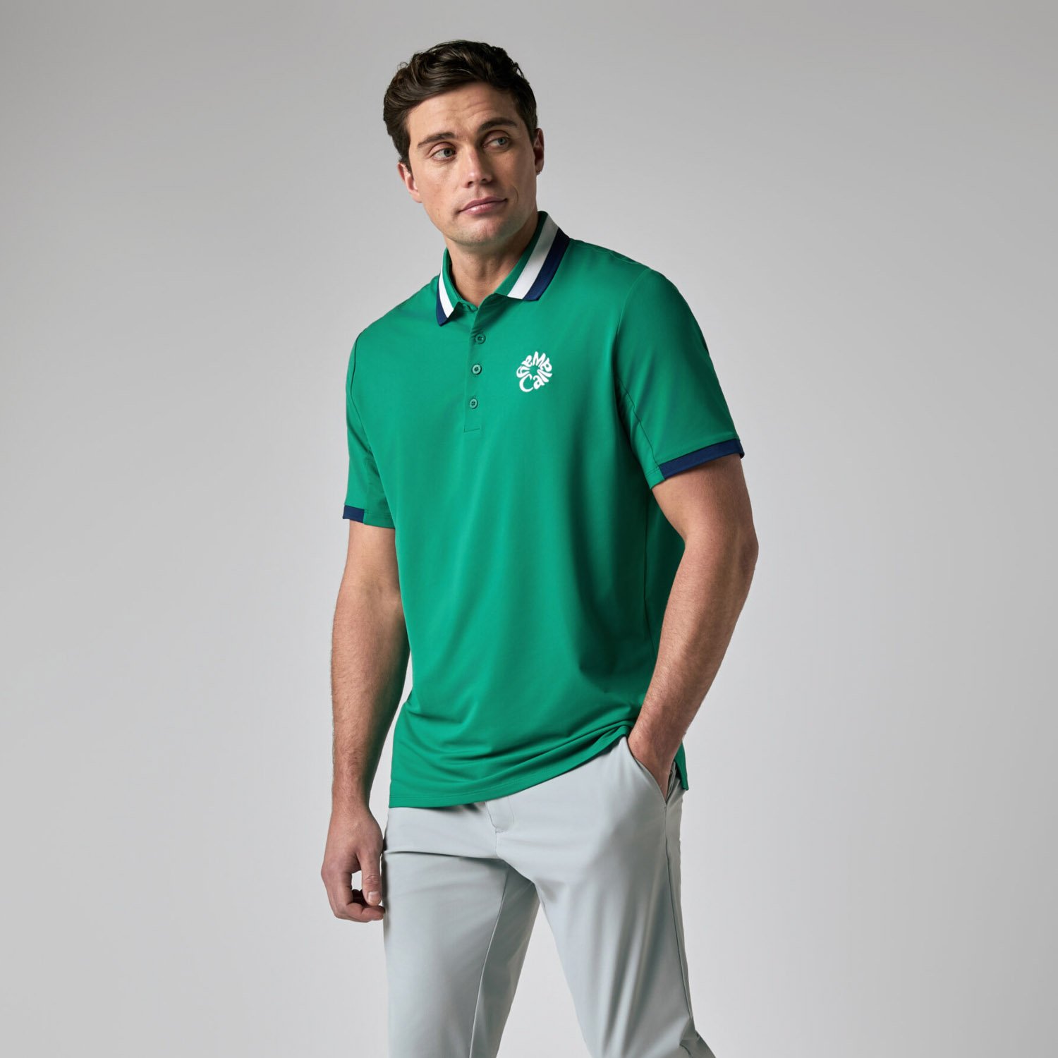 Legacy Ss Striped Rib Collar Callaway