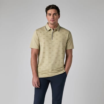 Legacy Ss Logo Jacquard Polo Callaway