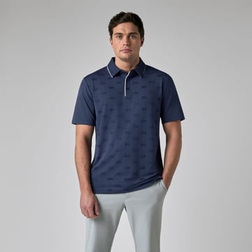 Legacy Ss Logo Jacquard Polo Callaway