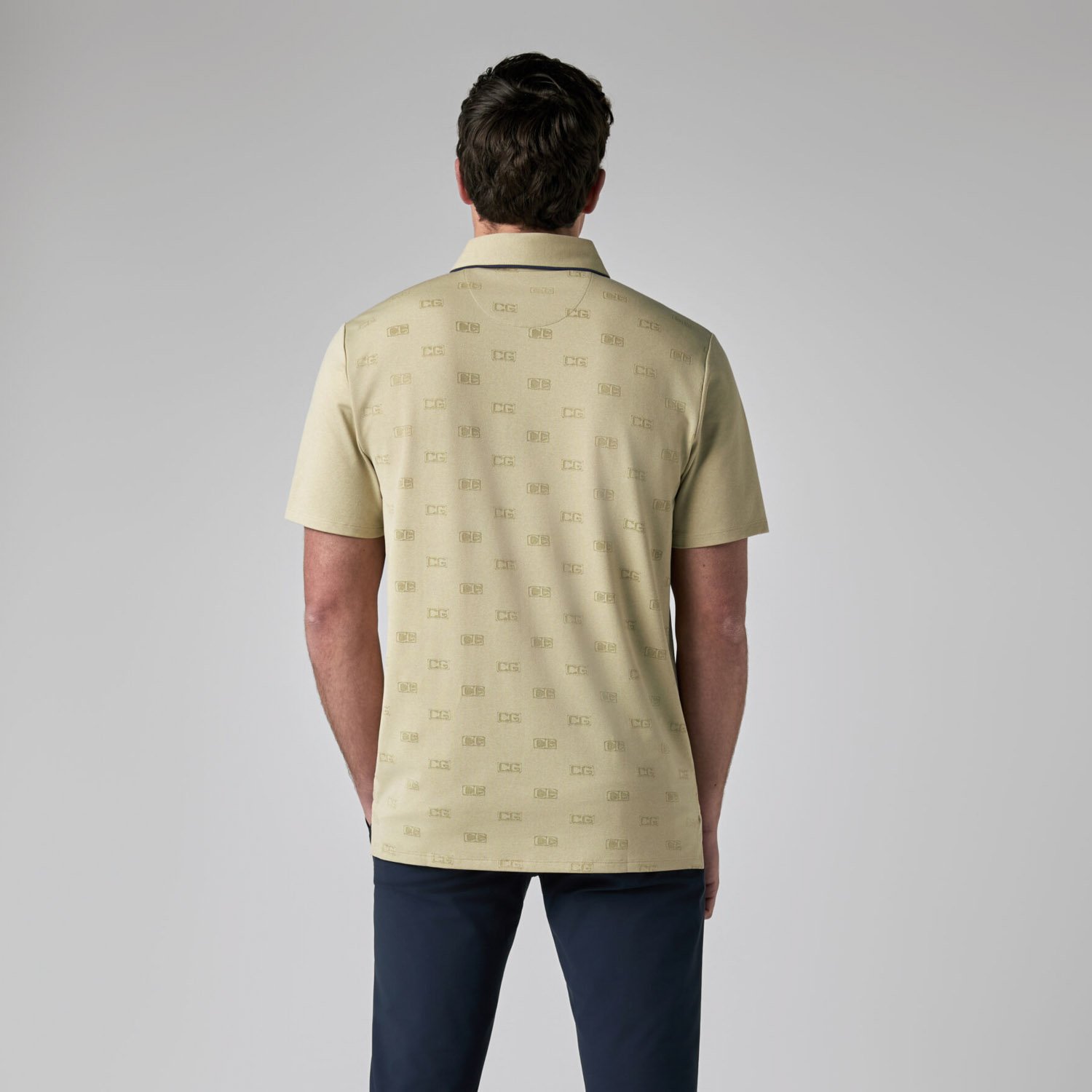 Legacy Ss Logo Jacquard Polo Callaway
