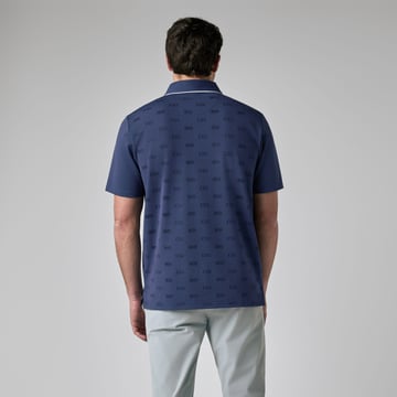 Legacy Ss Logo Jacquard Polo Callaway
