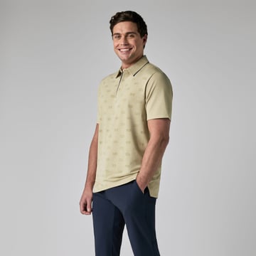 Legacy Ss Logo Jacquard Polo Callaway