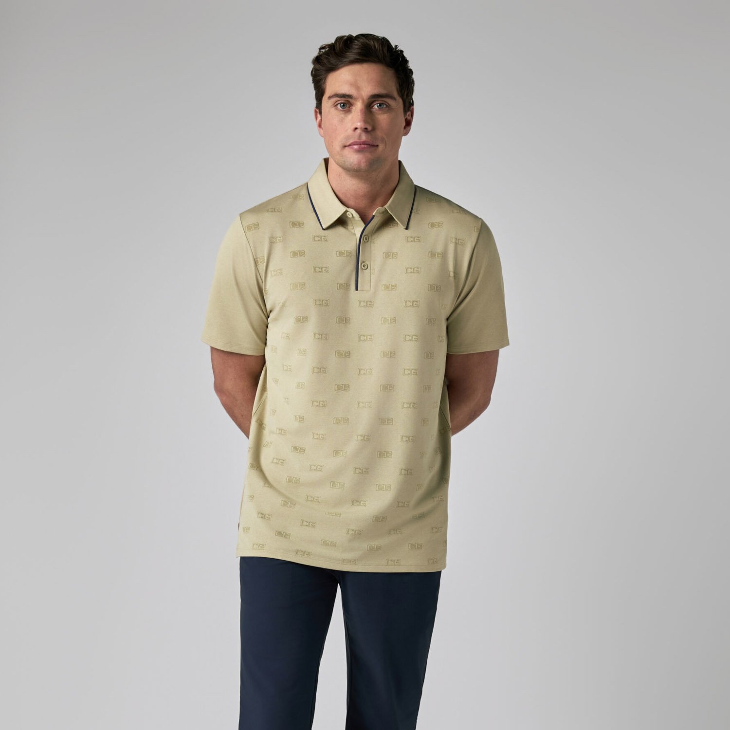 Legacy Ss Logo Jacquard Polo Callaway