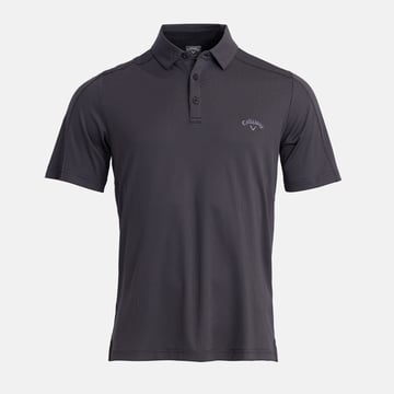 Ss 2 Color Jacquard Polo Black Callaway