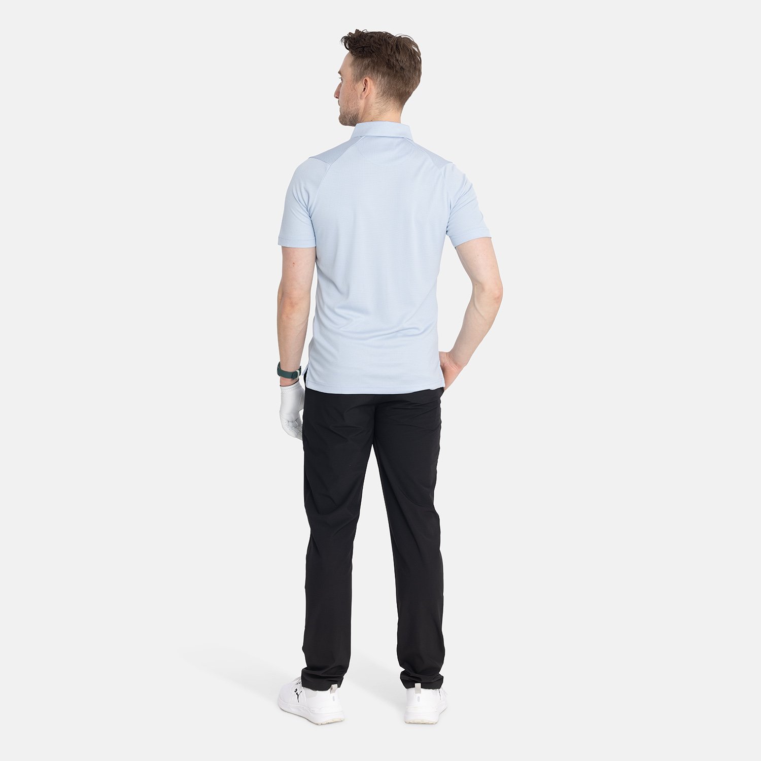 Ss 2 Color Jacquard Polo Callaway