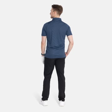 Ss 2 Color Jacquard Polo Blue Callaway