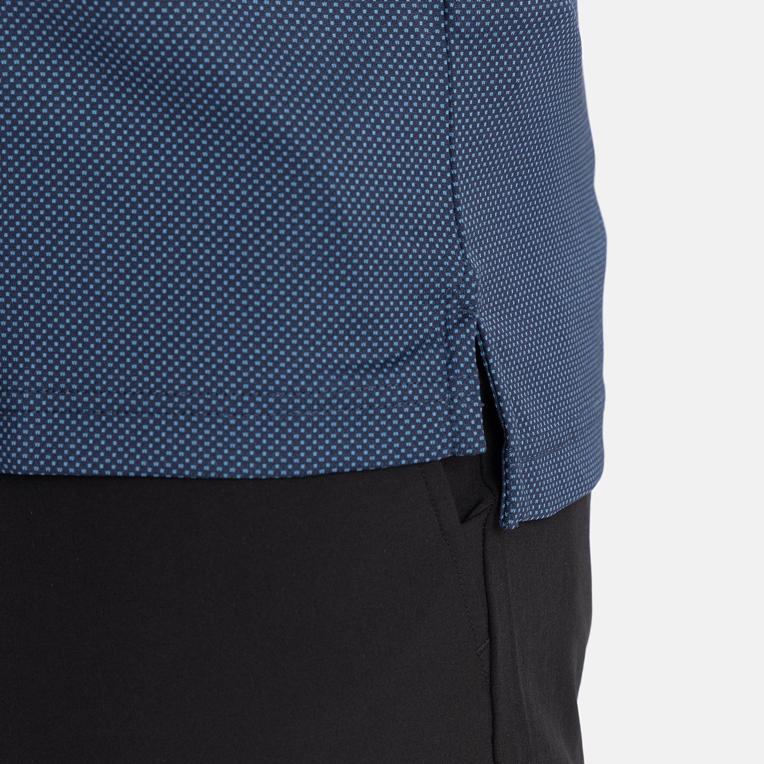 Ss 2 Color Jacquard Polo Blue Callaway