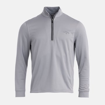 LS Thermal Waffle Pull Over 1/4 Zip Gray Callaway