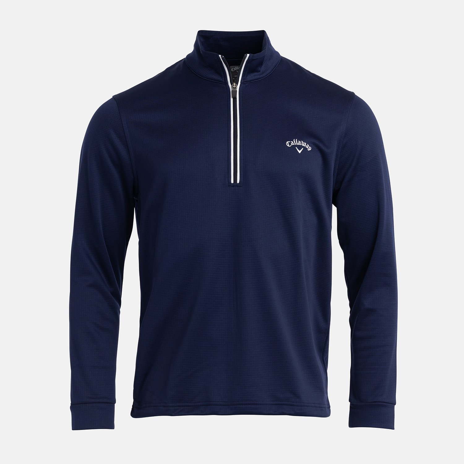 LS Thermal Waffle Pull Over 1/4 Zip Blue Callaway