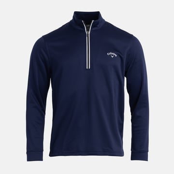 LS Thermal Waffle Pull Over 1/4 Zip Blue Callaway