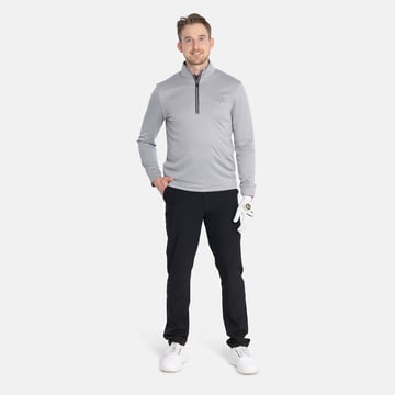 LS Thermal Waffle Pull Over 1/4 Zip Gray Callaway
