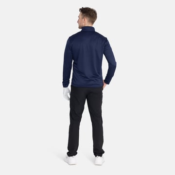 LS Thermal Waffle Pull Over 1/4 Zip Blue Callaway
