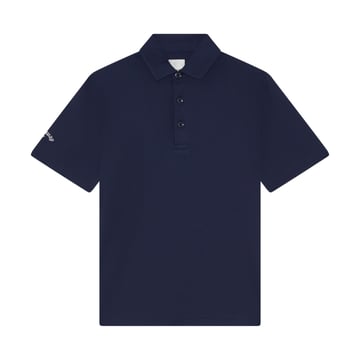Youth Unisex Solid Polo Blå Callaway