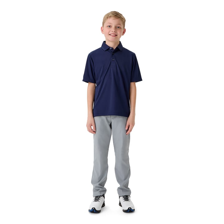 Youth Unisex Solid Polo Blå Callaway Youth Unisex Solid Polo Blå Callaway