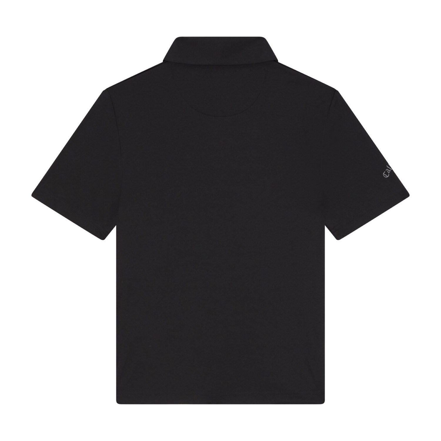 Youth Unisex Solid Polo Svart Callaway