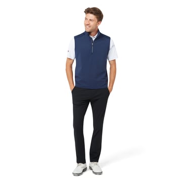 Lightweight 1/4 Zip Vest Blå Callaway