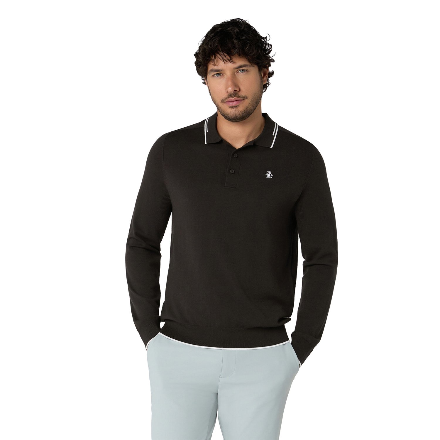 OP Lightweight Heritage Sweater Original Penguin OP Lightweight Heritage Sweater Original Penguin