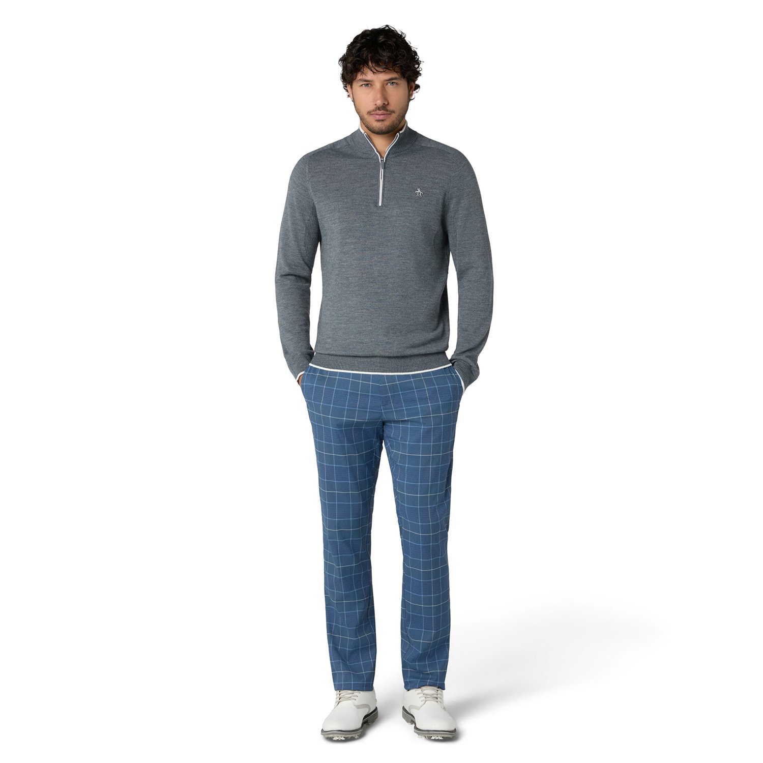 OP Heritage Mock Sweater Original Penguin OP Heritage Mock Sweater Original Penguin