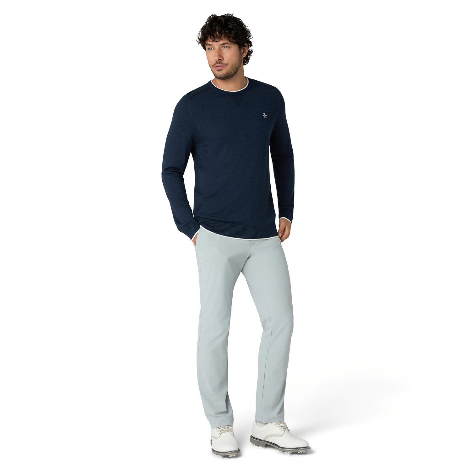 OP Heritage Crew Sweater Original Penguin OP Heritage Crew Sweater Original Penguin