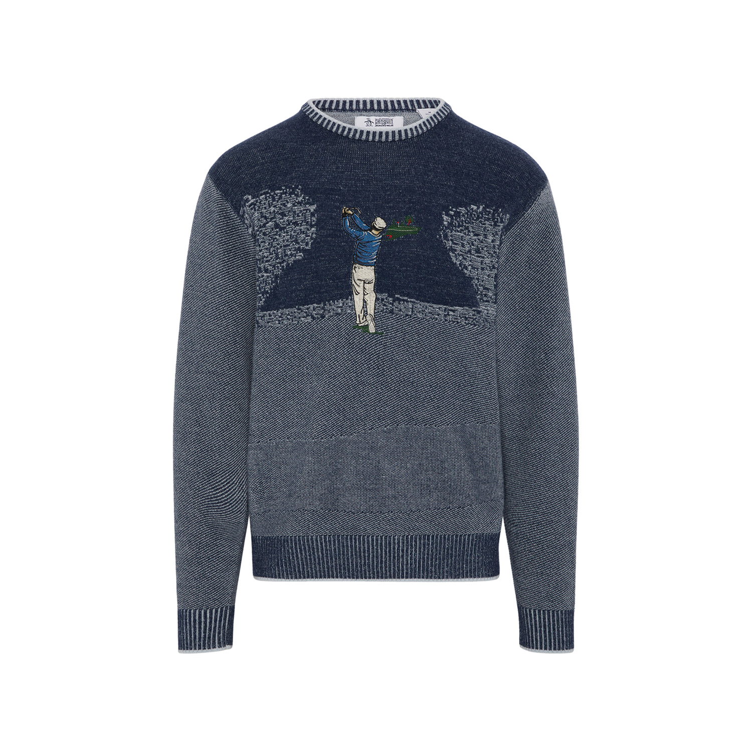 Original Penguin Original Penguin OP LS Tournament Jacquard Midlayer