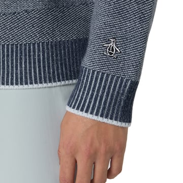 OP Ls Golf Tournament Jacquard Sweater Original Penguin