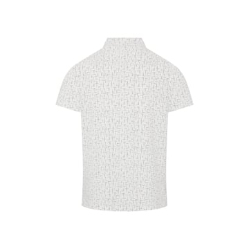 OP Archives Golf Flag Printed Polo Original Penguin