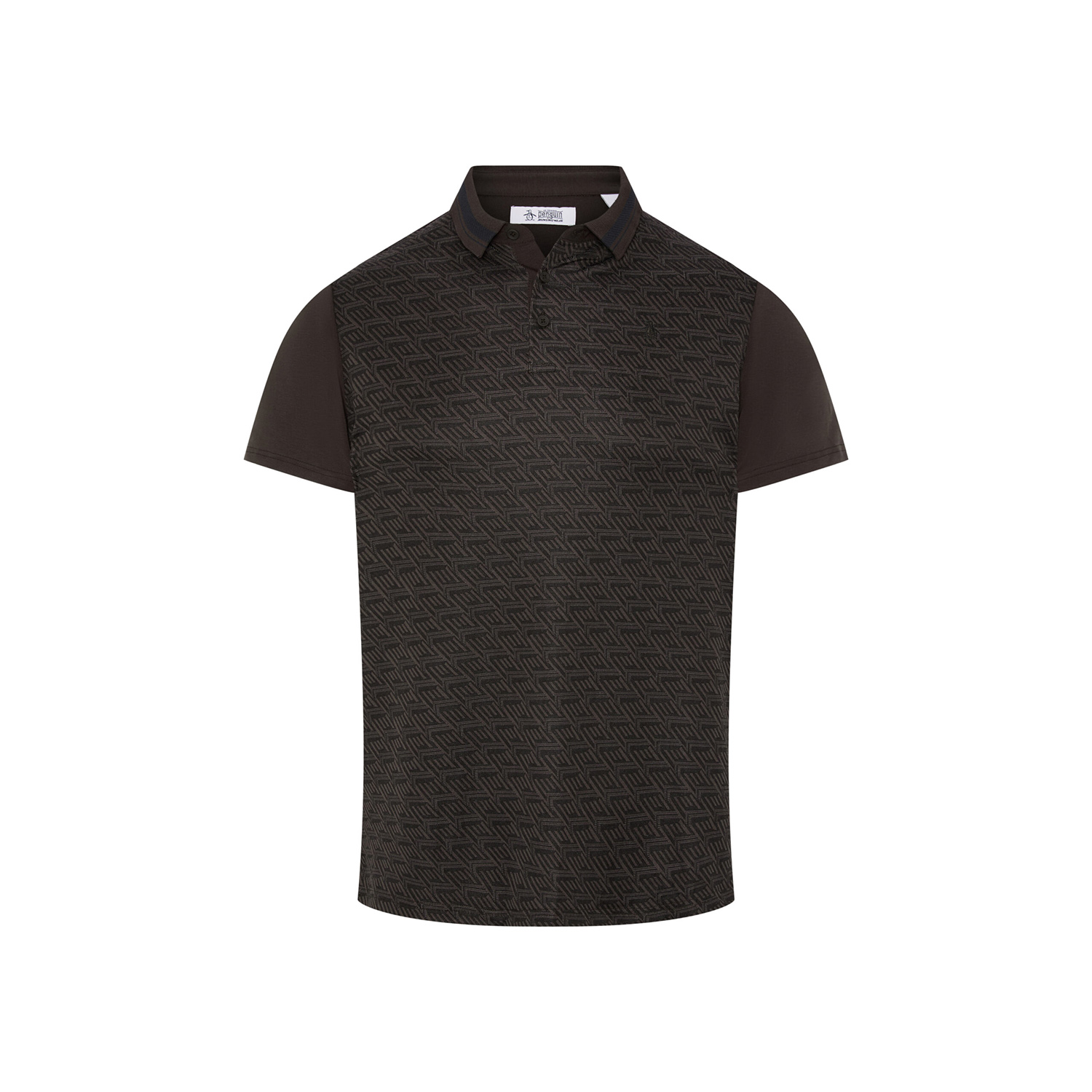 Original Penguin Original Penguin OP SS Archive Jacquard Polo Shirt