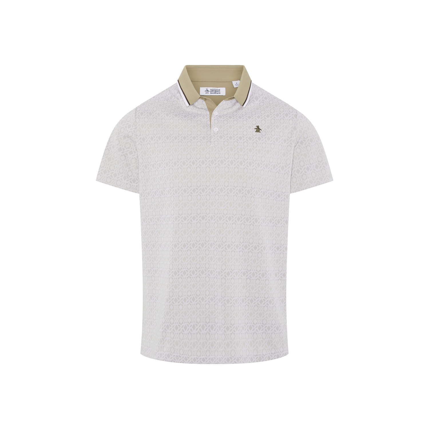 Original Penguin Original Penguin OP Oxford Jacquard Polo Shirt