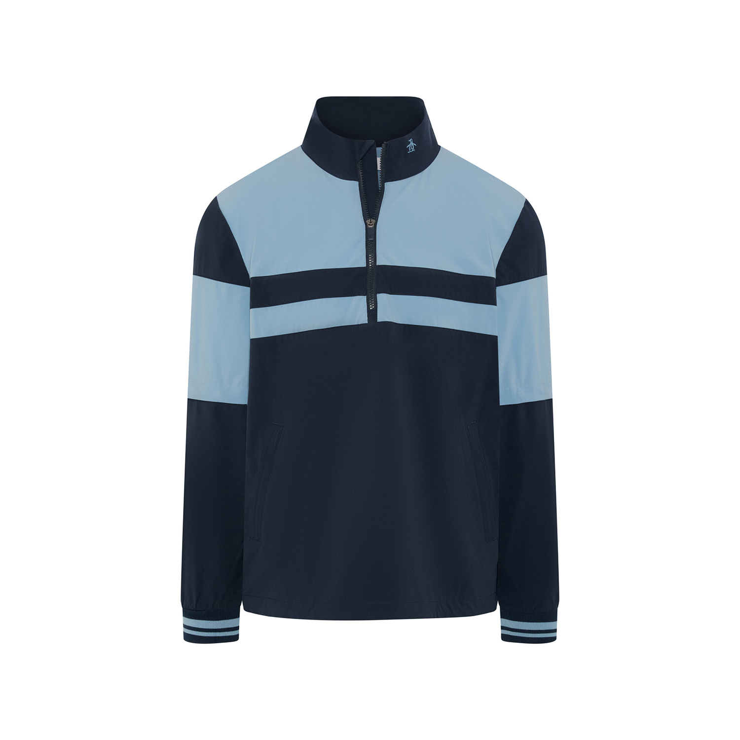 Original Penguin OP 1/4 ZIP Color Block Wind Jacket