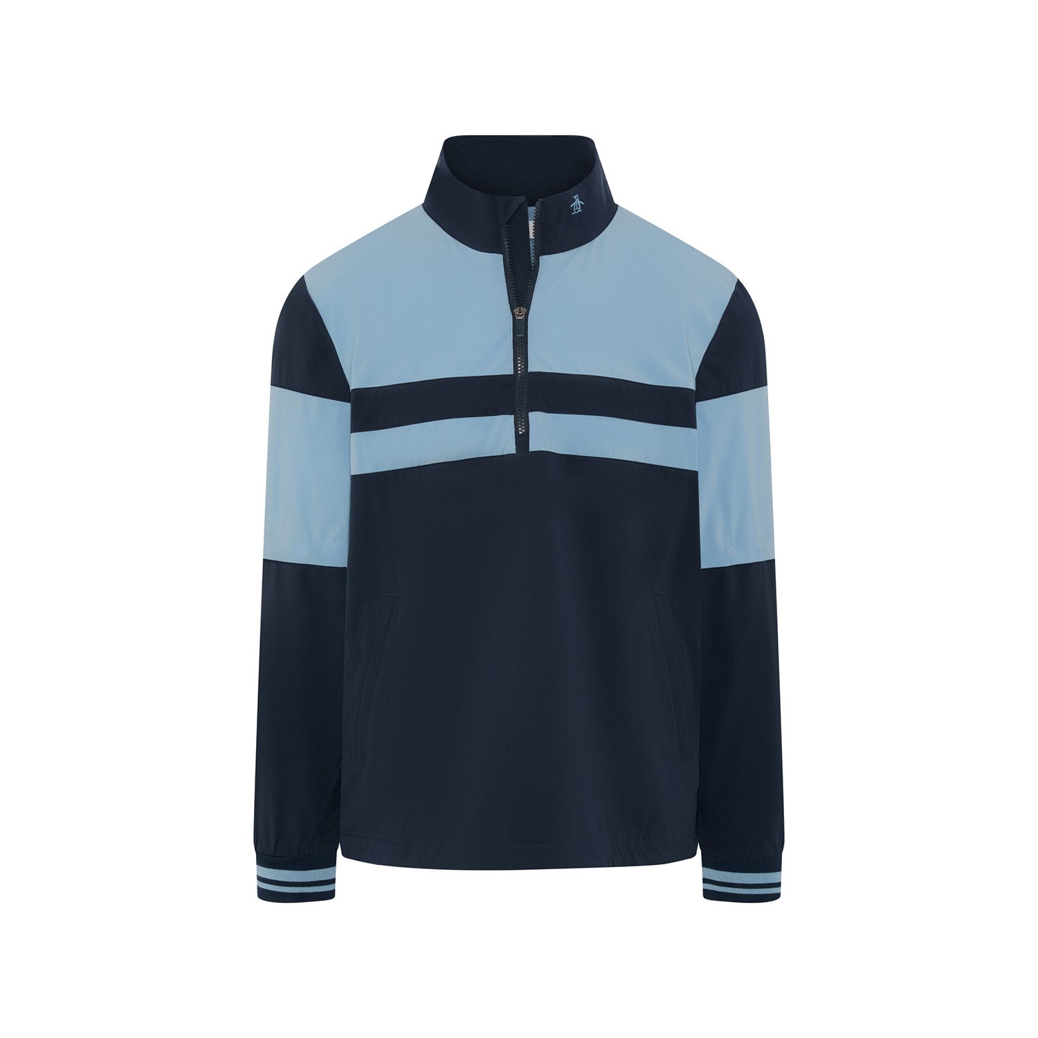 OP 1/4 Zip Color Block Wind Jacket Original Penguin OP 1/4 Zip Color Block Wind Jacket Original Penguin